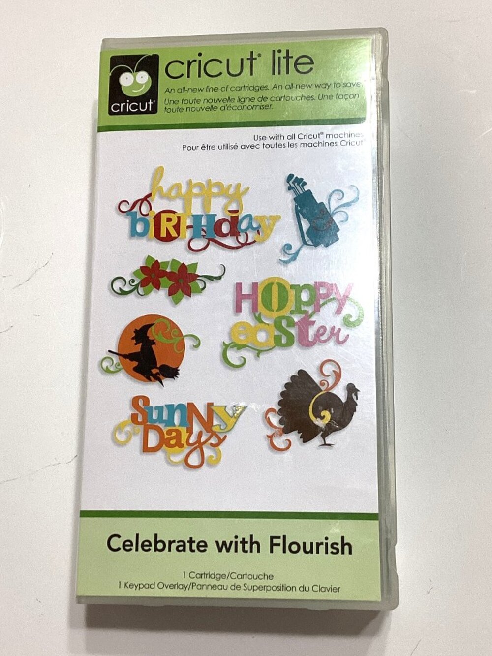 Cricut Lite Celebrate with Flourish Holidays Happy Birthday Thanksgiving